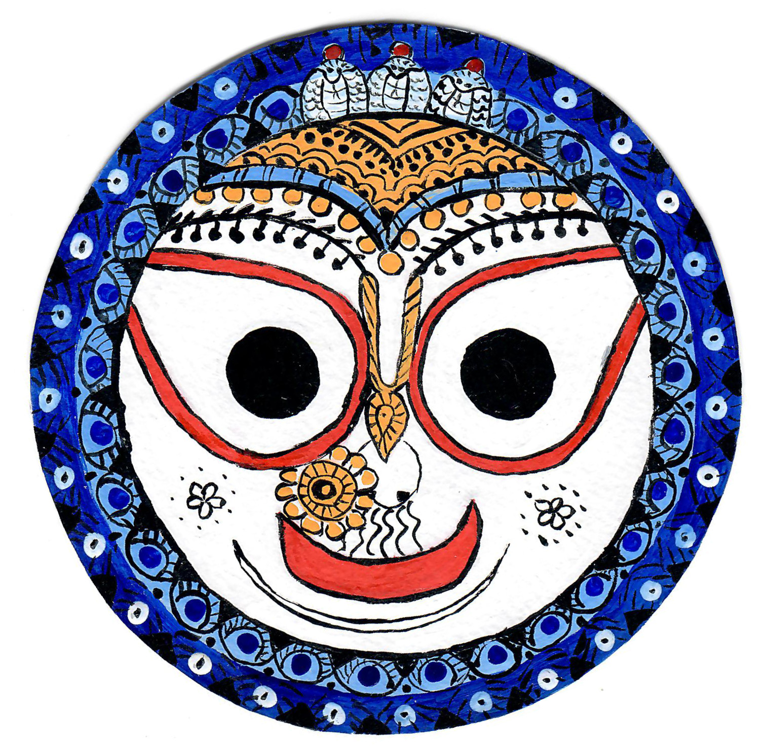 Baladeva Ganjifa Card