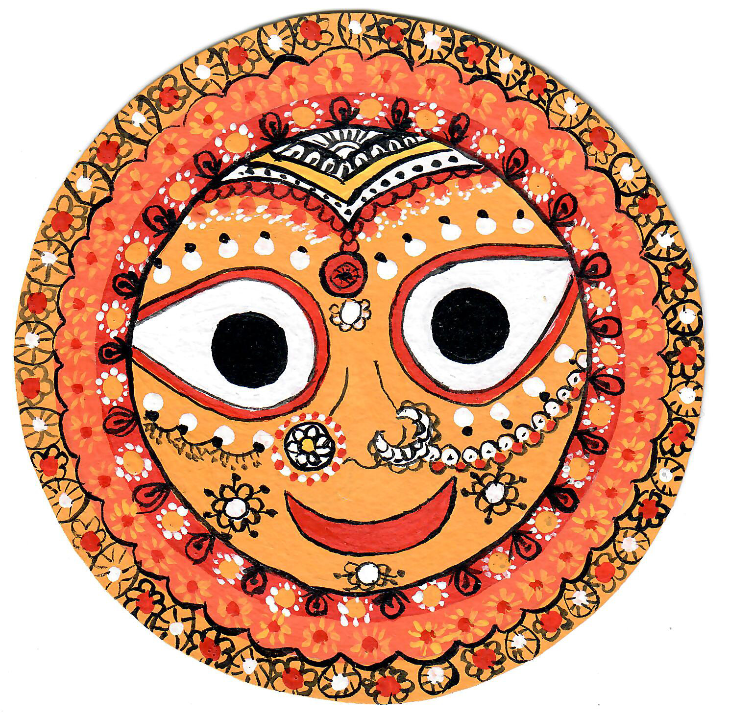 Subhadra Ganjifa Card