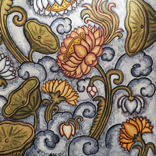 Monsoon Pond by Maïa Saint-Couleurs